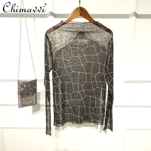 Женские шелковые футболки Chimavvi China At AliExpress