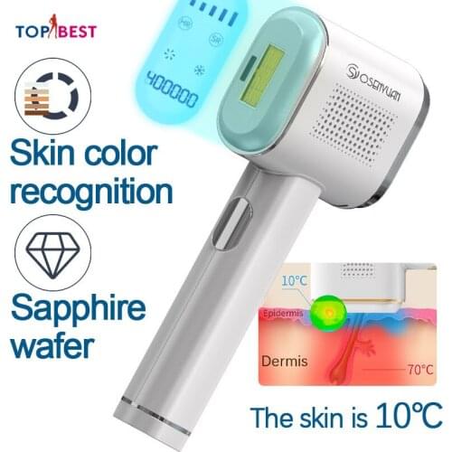 Osenyuan T023C Laser Epilator Machine High Energy Sapphire Ice Cool Hair Removal Device Professional Female Electric Epilator