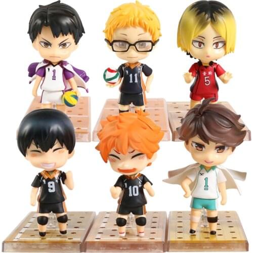 Haikyuu Anime Figure 616 Kei Tsukishima Action Figure 789 Ushijima Wakatoshi 605 Kozume Kenma 563 461 489 Figure