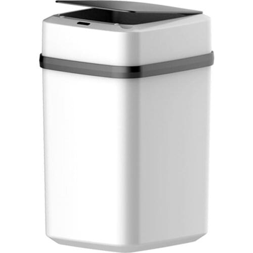 Hot 10L USB Smart Sensor Bin Automatic ligent Trash Can for Kitchen/Bedroom/Living Room/Bath Room