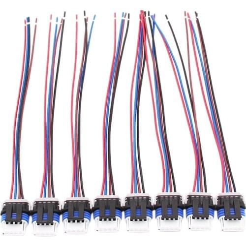 8Pcs Ignition Coil Connector Wiring Wire Pigtail for GM LS2 LS7 D513A D514A Truck NG-8-1084-4W 2006-2009 Chevrolet