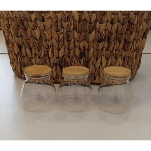 Mr Heem Store Three Pieces Glass Storage Set