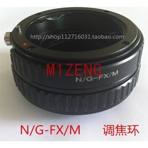 N(G)-fx Macro Focusing Helicoid adapter ring for nikon g ai lens to Fujifilm fuji XE3/XH1/XA3/XA5/XT3 xt3 xt20 xt100 camera