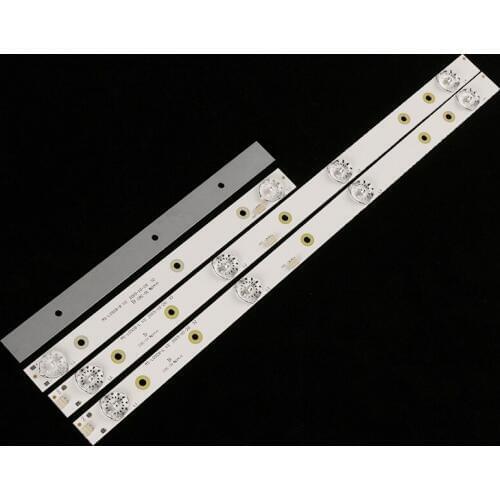 New 4 pcs/set LED Backlight strip for akai AKTV3221 32LED38P JS-D-JP3220-041EC E32F2000 D32-0A35 MS-L0928-R L V2 HV320WHB-N80