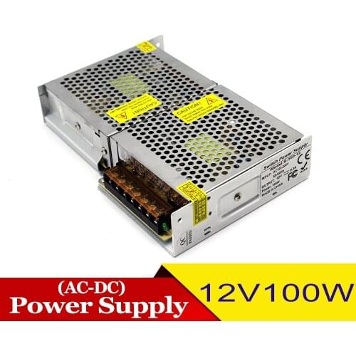 Single Output DC12V LED Switching Power Supply 12V 8.3A 100W Lighting Transformer Powers Adapter AC110V 220V SMPS For led lamp
