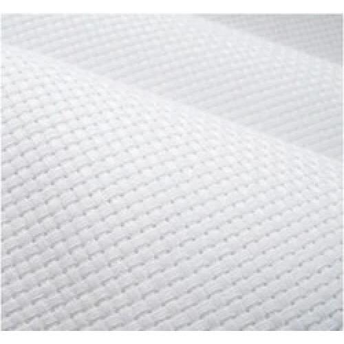 Oneroom 11 Count (11 CT) 50X50cm Aida Cloth Cross Stitch Fabric white Best Quality Free Shipping