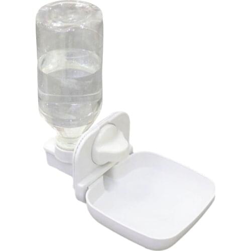 Pet Cats And Dogs 450ml Drinking Fountain Water Bowl Hanging Pet Drinking Fountain Cat Cage Fixed Drinking Fountain