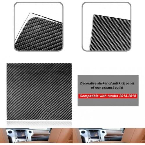 Dust-proof Simple Rear Anti-kick Panel Cover Trim Colorfast Panel Sticker Durable