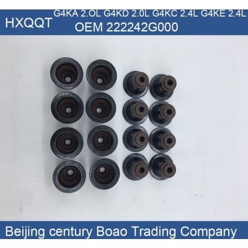 For Genesis Coupe Tucson SEAL VALVE STEM 222242G000 SONATA.SANTA FE.TUCSON. 2.0L 2.4L Valve Seal G4KA G4KC