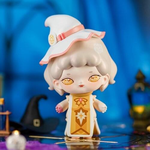 ZURA Tarot Divination World Blind Box Toys The Magician Figures Curative Doll The Fool Model Figurines Random Girl Gift Surprise