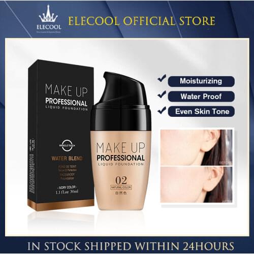 1pcs Full Coverage Face Foundation Concealer Tone Cream Control Oil Lasting Makeup Cosmetics Contouring Matte Base Make Up TSLM1