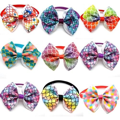 30 Pcs New Dog Grooming Product Dog Bow Ties Handmade Bowknot Dog Pets Accessires For Small Medium Dog Pet Supplies Dog Ties