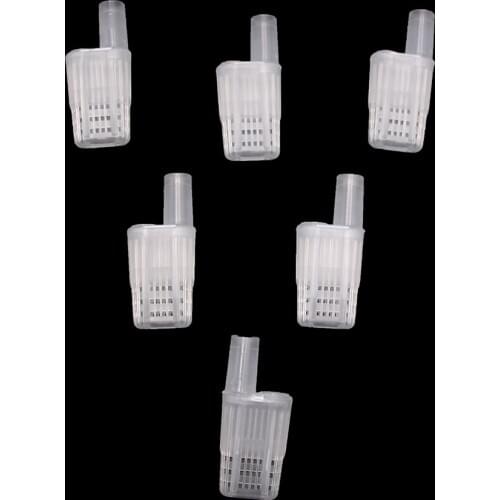 5PCS Introduction Bee Queen Cage Protection King Rearing House Bees Cages Beekeeping Tools Insectary Box Cells Plastic Apiary