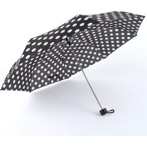 Aurora trade of the original ten yuan stall umbrella Polka Dot bm501 folded umbrella UV umbrella