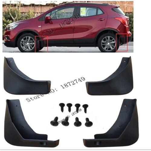 For Opel Vauxhall Mokka X 2013~2019 Buick Encore Mudflaps Fender Mud Guard Flap Mudguards Accessories 2014 2015 2016 2017 2018