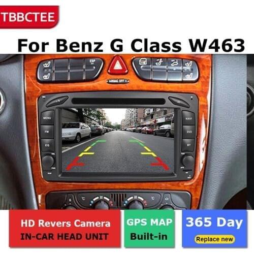 Android Car GPS Navigation For Mercedes Benz G Class W463 1998~2004 Car dvd player BT RDS Mlutimedia player Navi 2Din WiFi