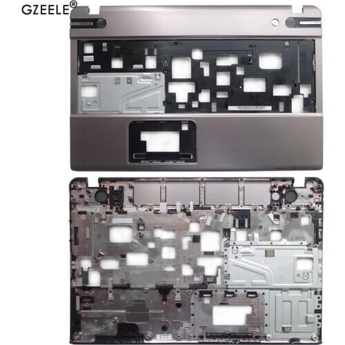 GZEELE NEW Palmrest cover C shell case For TOSHIBA P850 P855 Silver Laptop Base Upper Case Keyboard Bezel Shell