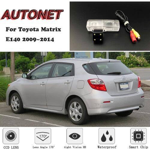 AUTONET Backup Rear View camera For Toyota Matrix E140 2009~2014 Night Vision/license plate camera/parking Camera