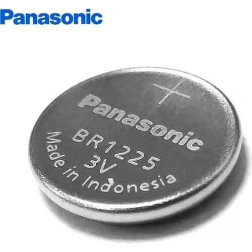 Panasonic BR1225 3V Lithium Batteries Cell for Remote Control Toys Scale Calculator High Temperature Rechargeable Battery
