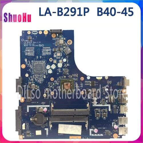 KEFU ZAWBA/BB LA-B291P Motherboard For Lenovo B40-45 Laptop Motherboard DDR3 HM76 Intel Integrated 60 Days