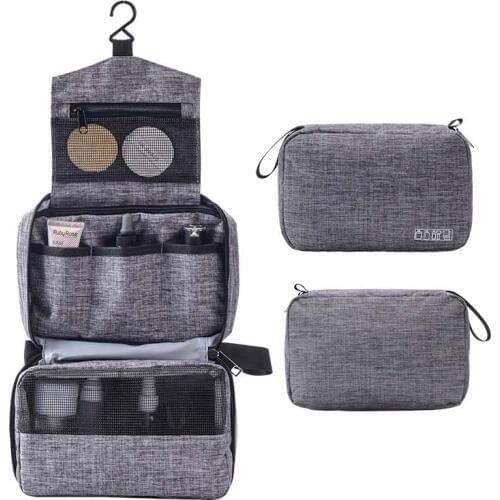 New Multifunction Women Hanging Cosmetic Bag Travel Organizer Toiletry Wash Make up Storage Pouch Beautician Folding Makeup Bag
