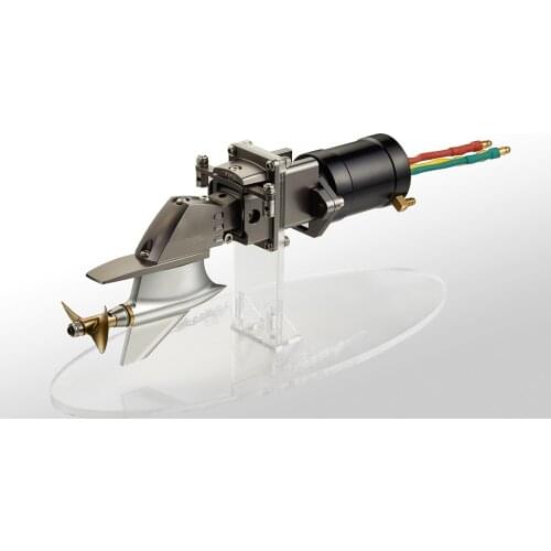 CNC machining pure metal tail drive system assembly for RC boat