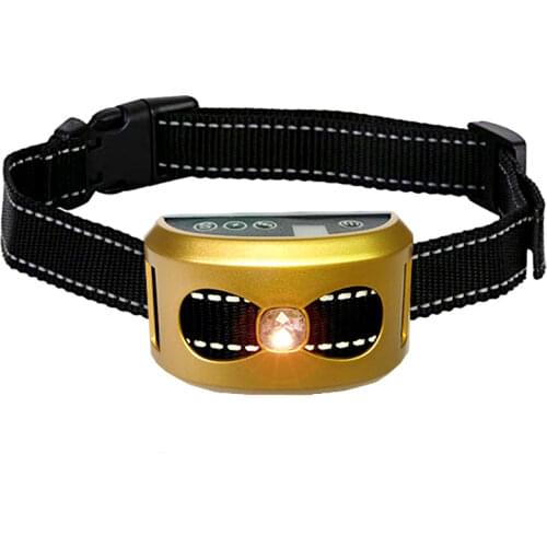 Dog Collar Dog Barking Electric Shock Collar Automatic Anti Disturbing Pet Training Device Pet Supplies Barking Arresting Device