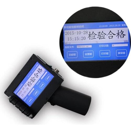 Eggs inkjet coding printer / batch expiry date coding machine / automatic date code printing machine