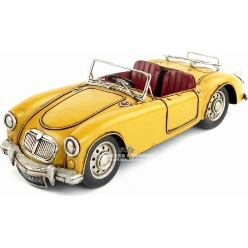 Pure handmade Antique Iron handicraft decoration decoration 1962 roadster creative bar restaurant decoration