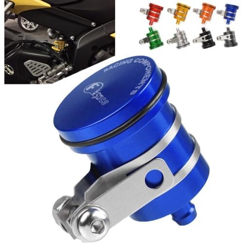 Universal CNC Motorcycle Brake Fluid Reservoir Clutch Tank Cylinder Master Oil Cup For BMW F650CS SCARVER 2003 2004 F 650 CS