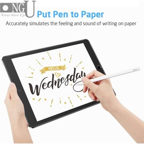 Writtable Screen Protector for Apple iPad 9.7 Air 2 1 Drawing Matte Film for iPad 5 6 Pro 9.7 6th 5th Gen Writing on Paper Film