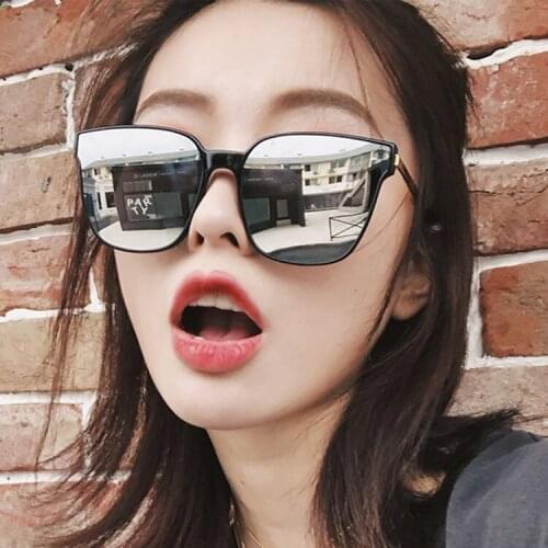 Mirror Sunglasses Children Fashion Big Frame Sun Glasses Eyewear Travel Outside Eye Accessory Cateye Cute UV400 Shades