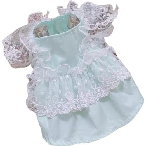 Dog Wedding Dress Summer Cat Puppy Skirt Chihuahua Yorkshire Pomeranian Shih Tzu maltese Poodle Bichon Schnauzer Dog Clothes