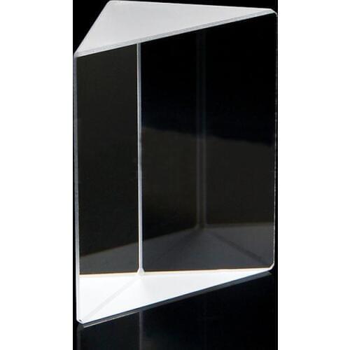 25x25x40mm Optical Glass Triangular Lsosceles K9 Prism With Reflecting Film Optics