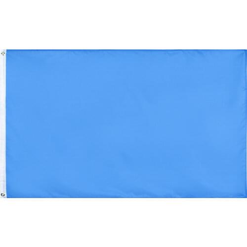 90X150cm BLUE Flag Solid Color banner