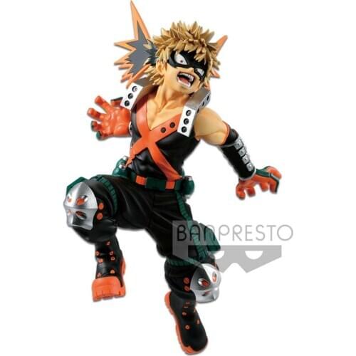 Tronzo Original Banpresto My Hero Academia King of Artist KOA Bakugou Katsuki PVC Action Figure Model Toys Gifts