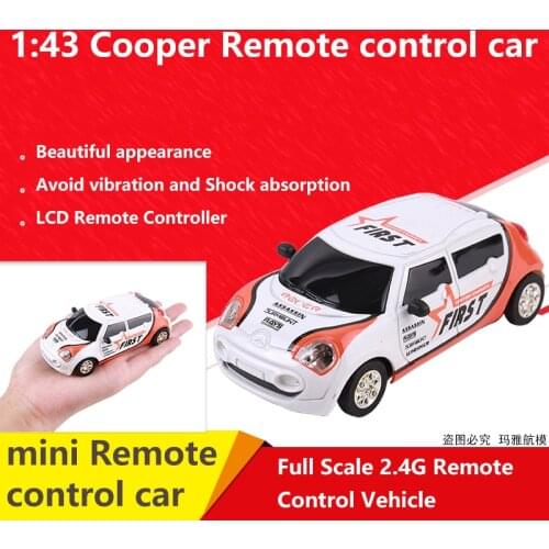 Mayatech Mosquito Car mini cooper Remote Control Model Car 1/43 MINI-Z Drift Mosquito Car RTF