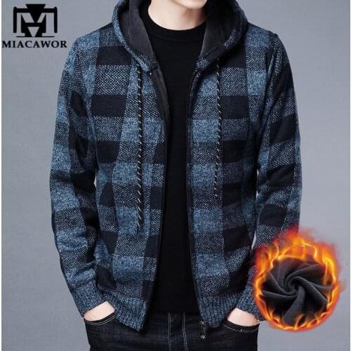 Мужские кардиганы с капюшоном MIACAWOR China At AliExpress