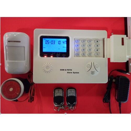 Multi-Language GSM+PSTN burglar alarm system Chinese / English / Russian / Spanish / French / Portuguese