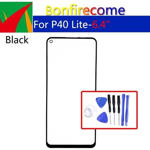 For Huawei P40 lite JNY-L21A JNY-L22A JNY-L01A JNY-L02A JNY-L21B JNY-L22B Front Glass Touch Screen LCD Outer Panel Lens Cover