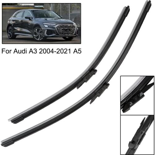 Rubber Auto Wipers Accessories For Audi A3 2004 -2021 A5 Windscreen Window Wiper Auto Accessories Car Windshield Wiper
