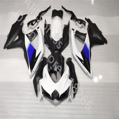 High quality fit for SUZUKI GSX6750 08 09 10 GSX600 750 08-10 GSXR750 2008-2010 GSXR750 2008 2009 2010 white black blue fairing