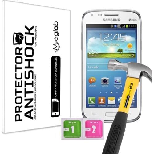 Protector de Pantalla Anti-Shock Anti-Golpe Anti-arañazos Compatible con Samsung Galaxy Core