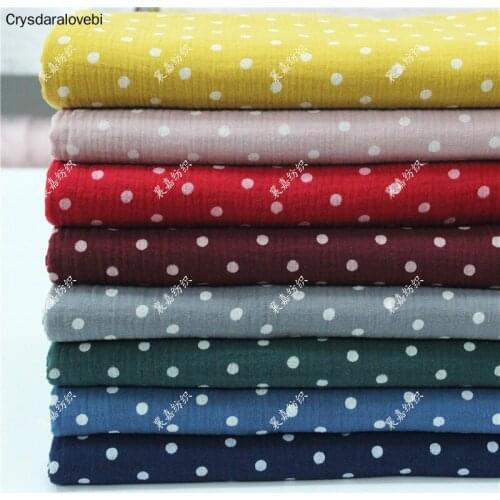 200x135cm Natural 100% Cotton Double Gauze Soft Fabric 135cm Width Baby Blanket Sewing Fabric