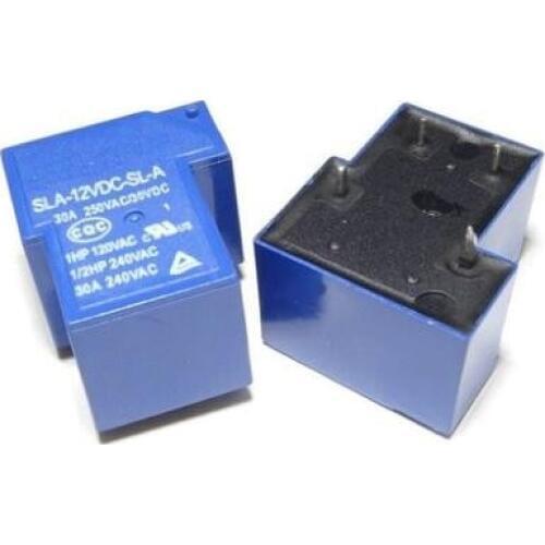 5PCS/LOT 4PIN 5PIN Power Relay SLA-12VDC-SL-A SLA-24VDC-SL-A 12V 24V