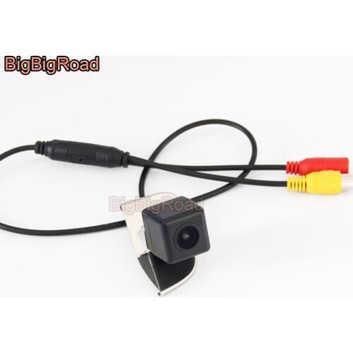 BigBigRoad Wireless Vehicle Rear View Backup Parking CCD Camera HD Color Image For Chevrolet Cruze 2017 Night Vision Waterproof