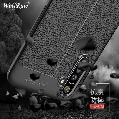 Case Realme XT Phone Cover Shockproof Luxury Leather Soft TPU Case For Realme X2 Case For Realme XT / X2 Fundas 6.4"
