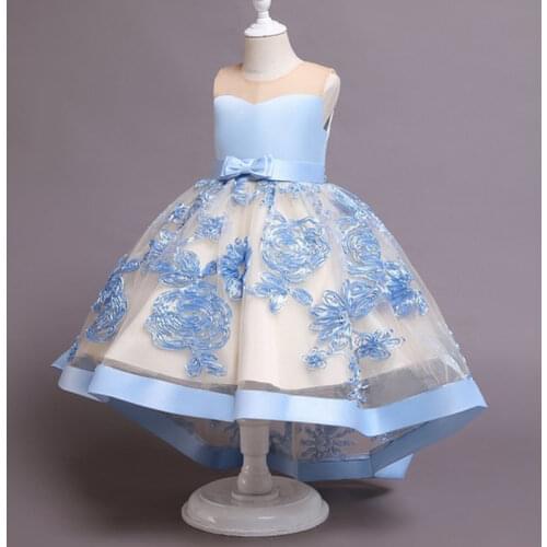 Girls Dress Girls Wedding Gown Kids Dresses For Girls Elegant Birthday Party Formal Princess Dress Children Clothing 2 3 10 Year
