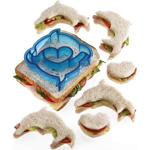 Sandwich Cutter dolphin Shape Bread Toast Mold Maker Sandwich Mold Bread Cake Mold Maker Mold Cutter DIY Gift