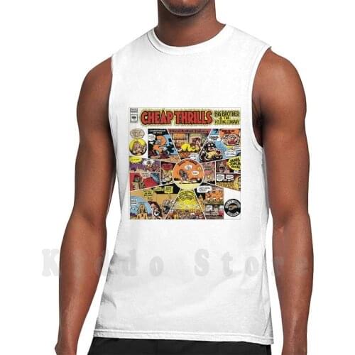 Big Brother And The Holding Company Cheap Thrills tank tops vest sleeveless Big Brother Janis Joplin Big Brother And The